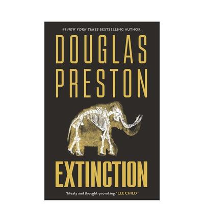 【预售】灭绝：小说 Extinction: A Novel (International Edition) 英文进口原版文学小说外文图书Preston  Douglas