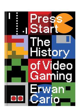 【现货】电子游戏全史典藏图鉴：从马里奥到我的世界 Press Start  英文进口原版艺术插画原画设定集外文图书Erwan Cario