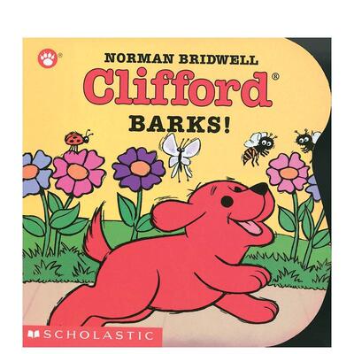 【现货】【大红狗克利弗德】吠吼！【CLIFFORD】BARKS!英文儿童图书籍进口原版Scholastic3-6岁