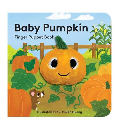 【预售】【手偶书】小南瓜 Baby Pumpkin: Finger Puppet Book英文进口原版儿童趣味图书Yu-Hsuan Huang外文正版