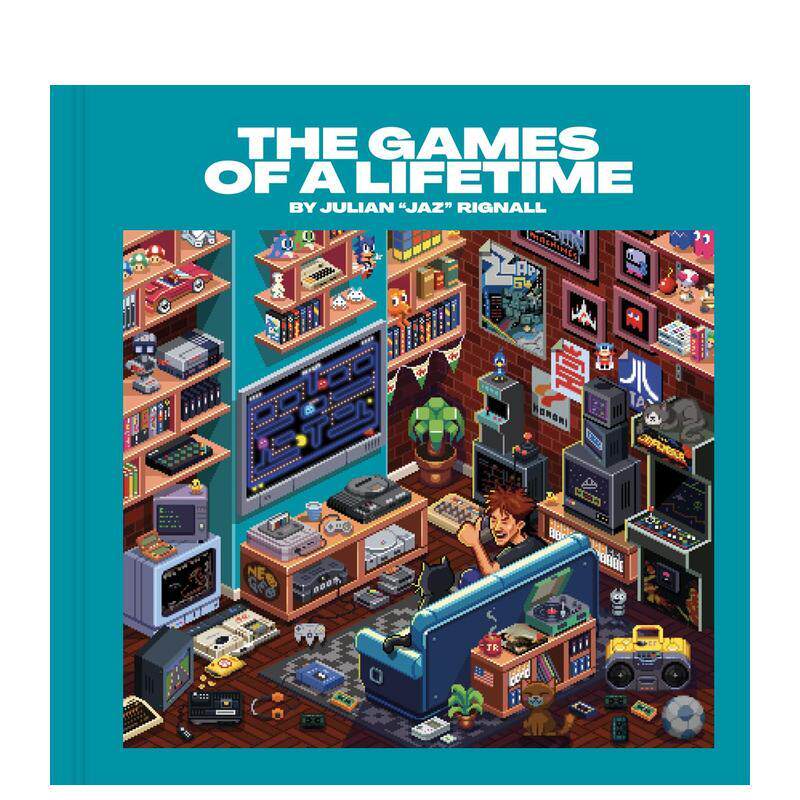 【预售】一生难忘的游戏 The Games of a Lifetime 英文进口原版数字媒体设计图书 电子游戏历史Bitmap Books
