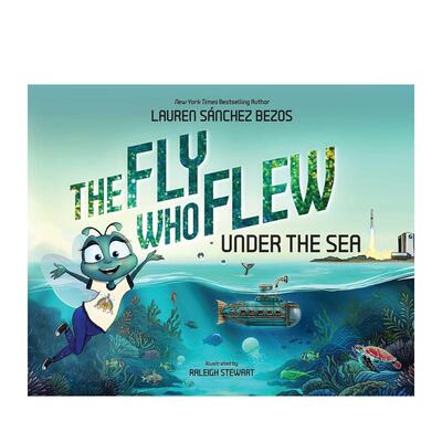 【预售】我们造就城市The Fly Who Flew Under the Sea【The Fly Who Flew】英文进口原版儿童绘本图书知识百科6-9岁Lauren Sanch