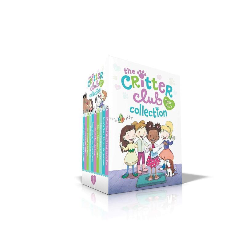 【预售】小动物俱乐部十册合辑(套装版)The Critter Club Ten-Book Collection (Boxed Set)英文进口原版儿童漫画图书6-9岁Call