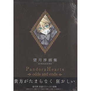 【现货】望月 淳 画集「PandoraHearts」，望月淳画集 日文原版图书籍进口正版 望月 淳 插画作品集 スクウェア·エニック