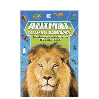 【现货】DK百科手册：动物篇 【DK Ultimate Handbooks】Animal Ultimate Handbook 英文进口原版儿童绘本图书DK