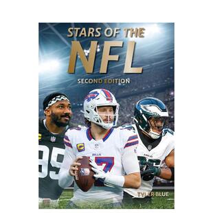 【预售】NFL璀璨群星 Stars of the NFL 英文进口原版儿童绘本图书Tyler Blue外文正版