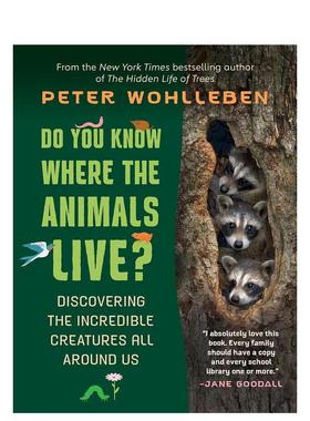 【预售】你知道动物住在哪里吗？ Do You Know Where the Animals Live?英文进口原版儿童绘本图书Greystone books