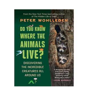 Live?英文进口原版 books Where the Know 你知道动物住在哪里吗？ You 儿童绘本图书Greystone Animals 预售
