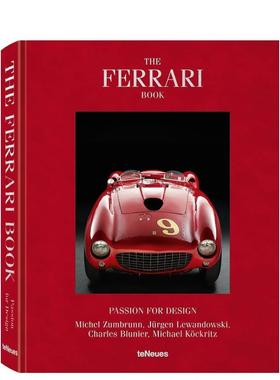 【现货】法拉利之书-对设计的激情The Ferrari Book - Passion for Design英文进口原版工业产品设计图书Michel Zumbrunn Jürgen