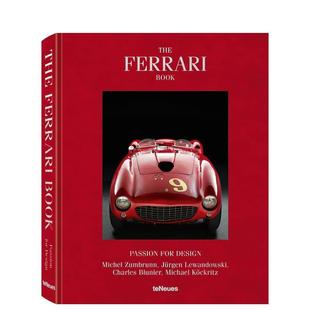 Passion 现货 Ferrari for Zumbrunn 对设计 工业产品设计图书Michel 法拉利之书 Jürgen 激情The Design英文进口原版 Book