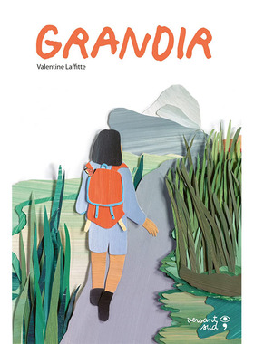 【现货】【翰德原版】Grandir，成长一点点 法文原版图书籍进口正版 Valentine Laffitte 艺术绘本