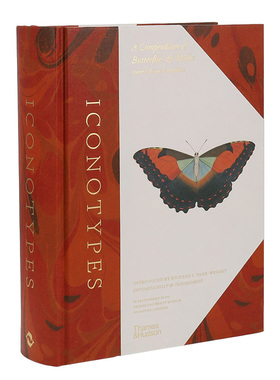 【现货】Iconotypes : A compendium of butterflies 琼斯图标大全:蝴蝶及飞蛾简编 英文原版图书籍进口正版 T&H 社会科学