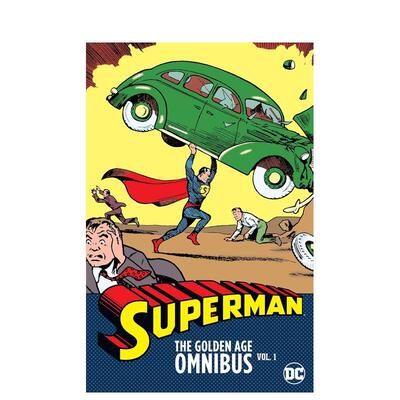【现货】超人：黄金时代 卷1（2025版） Superman: The Golden Age Omnibus Vol. 1  英文漫画进口原版图书籍 DC漫画Jerry Siegel