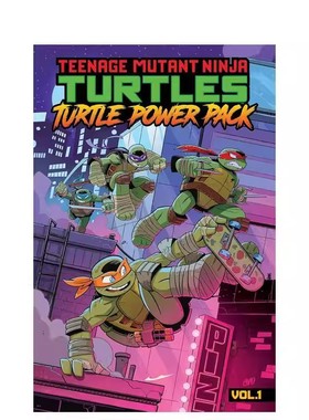 忍者神龟：神龟力量套装 卷1/2/3Teenage Mutant Ninja Turtles: Turtle Power Pack，Vol. 1/2/3英文漫画进口原版图书籍正版La