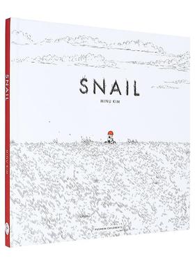 【预售】蜗牛Snail英文进口原版儿童绘本图书3-6岁 自我认知/情绪管理Minu Kim