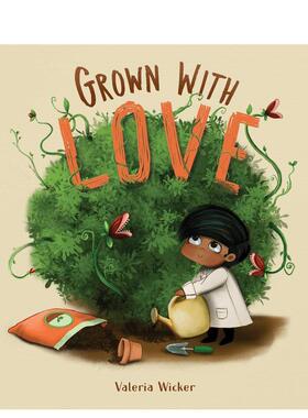 【预售】爱的成长 Grown With Love 英文进口原版儿童知识百科图书6-9岁Valeria Wicker外文正版