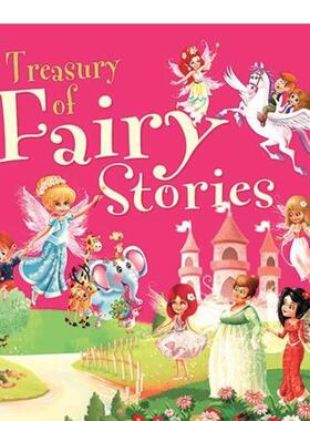 【现货】Treasury of Fairy Stories (Binder)，童话故事库（活页夹） 英文进口原版儿童故事图书 Om Books Editorial Team OM BO