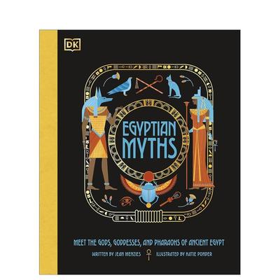 【现货】【上古神话】古埃及神话Egyptian Myths【Ancient Myths】英文进口原版儿童故事图书3-6岁Jean Menzies and Katie Ponder