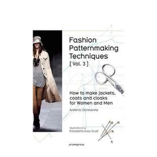 How and Make Patternmaking Vol. for Women 纸样制作技巧Fashion Techniques Coats Jackets Cloaks 时装 预售