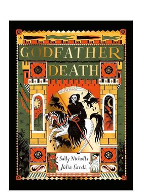 【现货】【西班牙插画师Júlia Sardà】死神教父（平装） Godfather Death 英文进口原版儿童绘本图书Sally Nicholls
