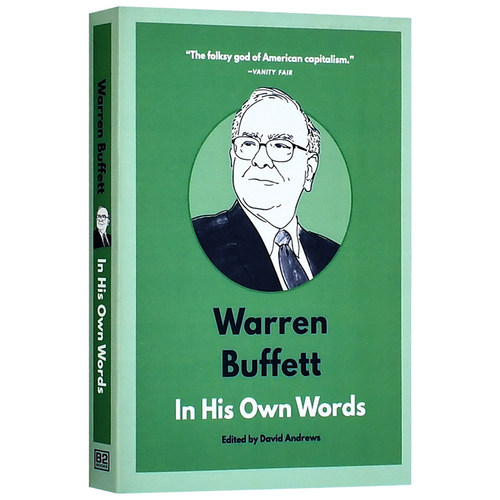 【现货】 Warren Buffett: In His Own Words 沃伦.巴菲特：口述实录 用他自己的话来说 英文原版正版 商业行销 David Andrews