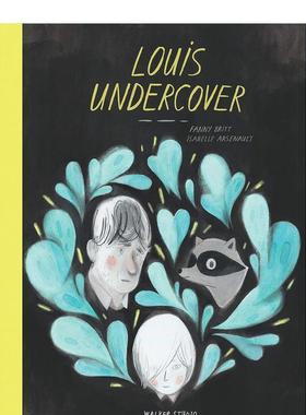 【现货】 加拿大插画师Isabelle Arsenault漫画 Louis Undercover路易斯的秘密行动 英文进口原版漫画正版图书籍
