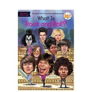 ROCK 6岁O’CONNOR 预售 JIM 章节书儿童图书籍3 什么是摇滚?WHAT ROLL?英文进口原版 AND