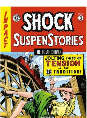 【预售】EC档案：电击悬架 卷3 The EC Archives: Shock Suspenstories Volume 3 英文漫画 外文进口原版图书籍Dark Horse