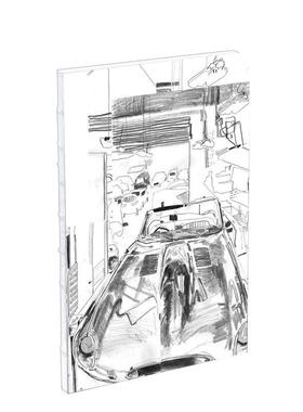 【预售】马尔科姆机械学素描本 Malcolm and the Mechanics Sketchbook 进口原版笔记本NotebookYve Slater