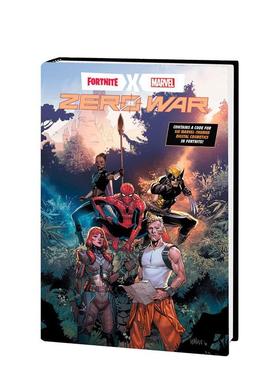 【预售】堡垒之夜 x 漫威：零之战 Fortnite x Marvel: Zero War 英文漫画进口原版外文图书籍Gage  Christos
