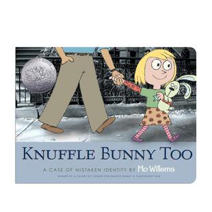 【预售】古纳什小兔又来了：真假难辨 Knuffle Bunny Too: A Case of Mistaken Identity 英文进口原版儿童绘本图书 小女孩成长趣