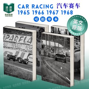 1965年汽车赛车（英文/法文双语对照） Car Racing1965/1966/1967/1968英文进口原版工业产品设计图书Johnny Rives Manou Zurini