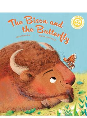 【预售】野牛和蝴蝶：生态系统的故事The Bison and the Butterfly: An ecosystem story 英文进口原版儿童绘本图书 3-6岁 Ivy Bo