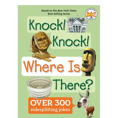 【现货】敲门!敲门!有在哪里?KNOCK! KNOCK! WHERE IS THERE?英文进口原版章节书儿童图书籍3-6岁ELLING  BRIAN