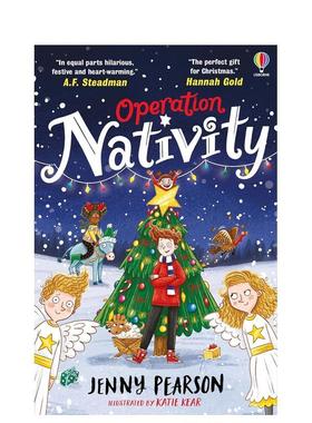 【预售】圣诞行动Operation Nativity英文进口原版儿童图书节日庆典 Jenny Pearson外文正版