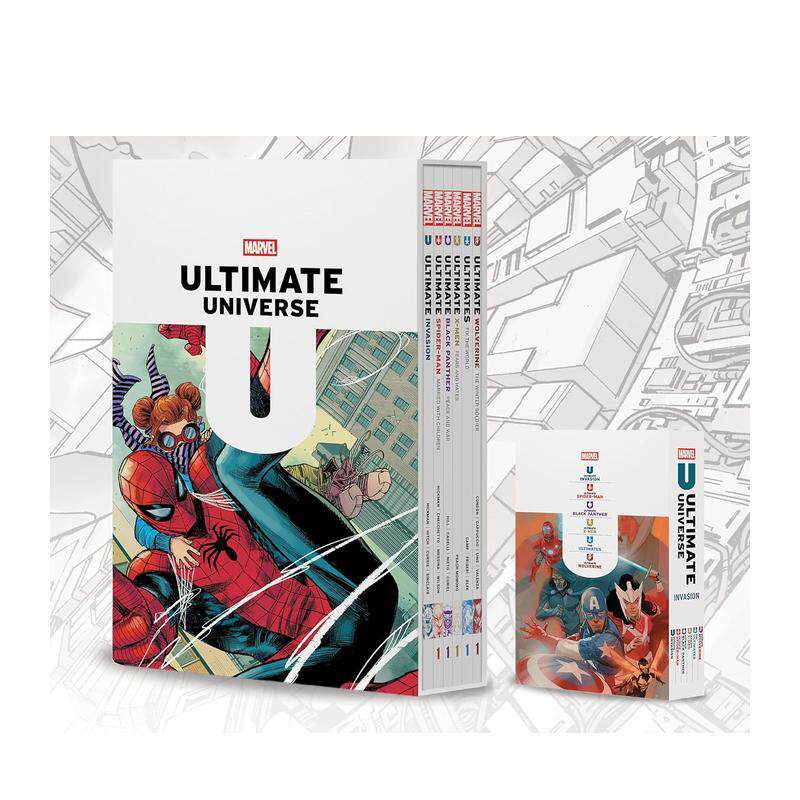 【现货】宇宙：入侵 盒装 Ultimate Universe 英文漫画进口原版正版图书籍 蜘蛛侠X战警黑豹金刚狼 漫威重磅作品Jonathan Hickman