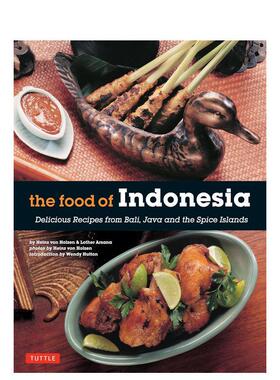 【现货】Food of Indonesia 印度尼西亚美食 英文原版图书籍进口正版 Heinz Von Holzen 餐饮