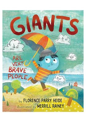 【预售】巨人是非常勇敢的人Giants Are Very Brave People英文进口原版图书儿童绘本Florence Parry Heide; illustrated by Merr