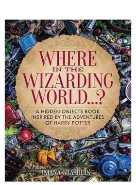 【预售】魔法世界的某处Where in the Wizarding World...?英文青少年读物进口原版儿童图书9-12岁Grashuis  Imana ; Grashuis  I