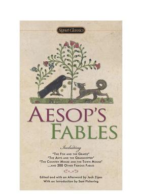 【现货】Aesops Fables (Signet Classics) 伊索寓言 Jack Zipes 英文原版图书籍进口正版 文学 Aesop 英文版 伊索的真理 寓意
