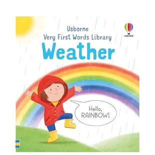 Library Oldham 启蒙单词馆 6岁自然拼读Matthew 儿童图书3 Weather英文进口原版 Words First 关于天气Very 预售