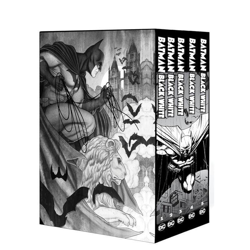 【现货】蝙蝠侠黑白套装Batman Black and White Set英文进口原版漫画 Various外文图书