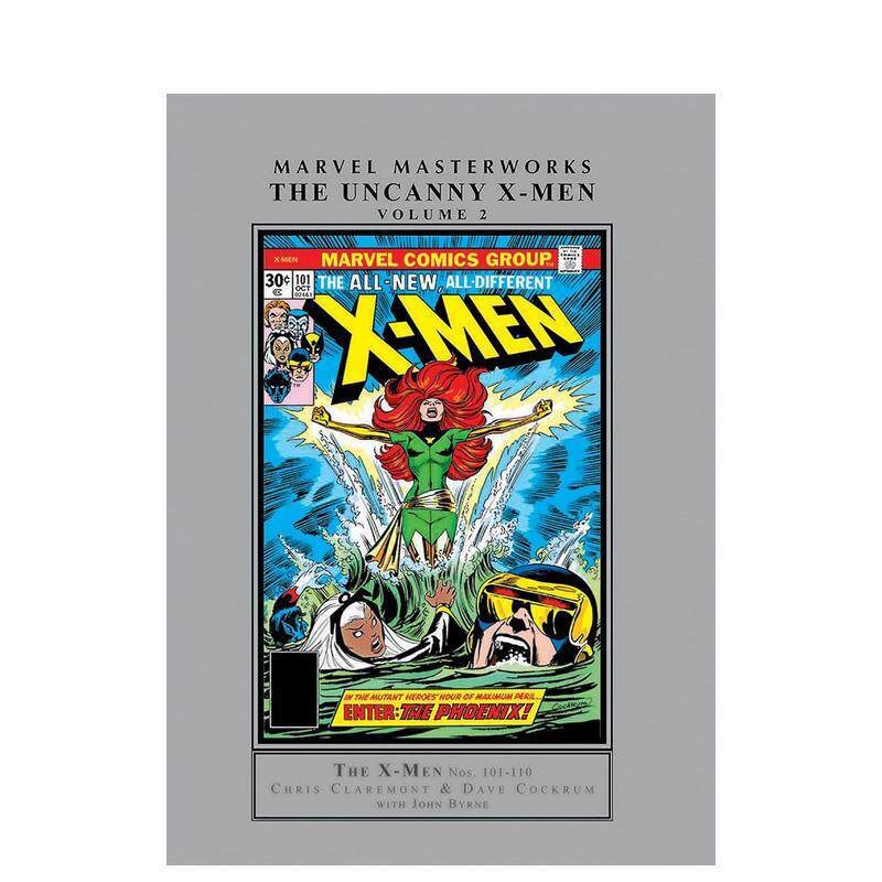 【预售】漫威大师作品:不可思议的X战警 卷2 （重制版） MARVEL MASTERWORKS: THE UNCANNY X-MEN VOL. 2  英文漫画 外文进口原版