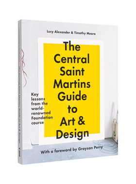 【预售】中央圣马丁艺术与设计指南 The Central Saint Martins Guide to Art & Design 英文进口原版艺术画册画集