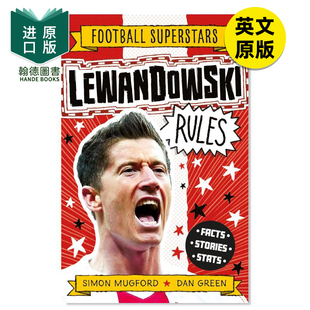 【现货】足球明星特辑:莱万多夫斯基【Football Superstars】Lewandowski Rules英文原版漫画 外版进口图书