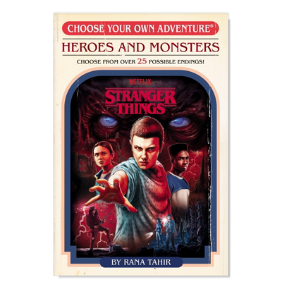 【预售】怪奇物语：英雄与怪物 英文儿童章节书 【Choose Your Own Adventure】Stranger Things: Heroes and Monsters 英文儿童