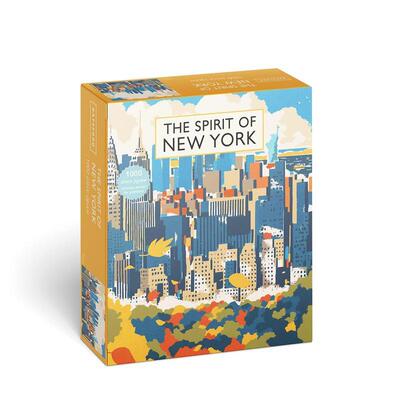 【现货】The Spirit of New York Jigsaw Puzzle 纽约之魂：1000块拼图 英文原版图书籍进口正版 B T Batsford 拼图