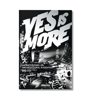 【现货】建筑的演变 BIG.YES IS MORE. aN aRCHICOMIC ON aRCHITECTURaL EVOLUTIO英文进口原版建筑设计图书Bjarke Ingels