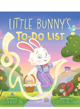 【预售】魔法清单：兔宝宝的代办清单 【Magical List】Little Bunny's To-Do List英文进口原版儿童绘本图书 复活节绘本Helen Ke