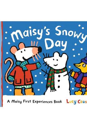 【预售】【小鼠波波】的下雪天【Maisy】Maisy's Snowy Day英文儿童图书籍进口原版Candlewick Press3-6岁